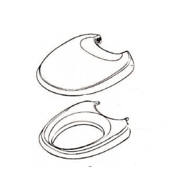 Thetford Thetford Aqua Magic Bravura Bril en Deksel wit