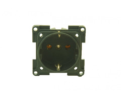 Presto 5 stuks Presto Contactdoos 230V Inbouw S-20.000 Zwart