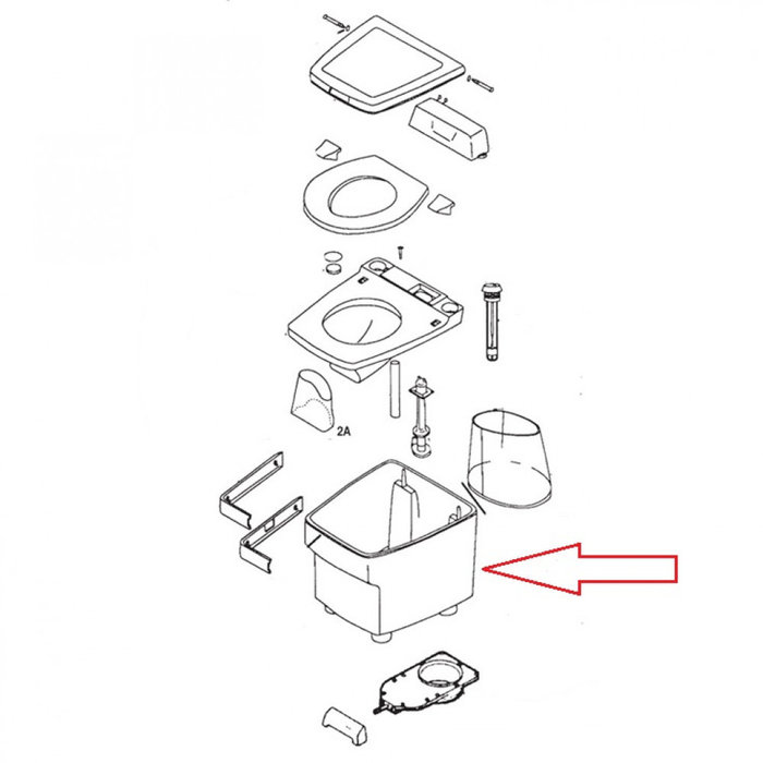 Thetford Thetford Electra Magic Seal Main Housing
