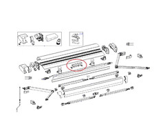 Thule Thule 6300 Center Support Roller Tube