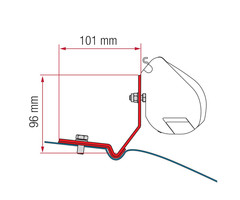 Fiamma Fiamma VW Caddy Maxi Kit H1-L1 >2016 F35
