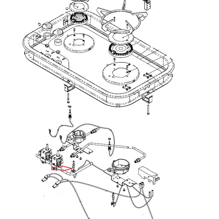 Thetford Thetford Electrische Ontsteker 600 mm