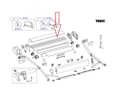 Thule Thule Back Housing 9200 4.00 >05/2014