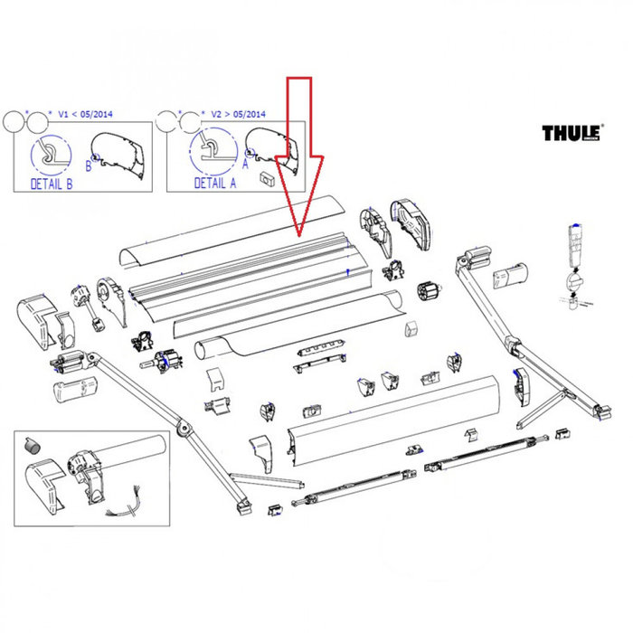 Thule Thule Back Housing 9200 4.00 >05/2014