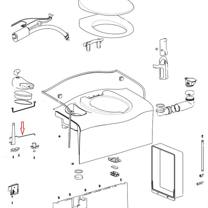 Thetford C402 Link Shaft