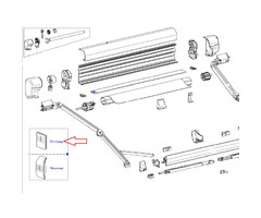 Thule Thule 8000/ 9200 Afstandsbediening <2016