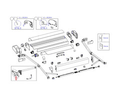Thule Thule 9200 Endcap Main Housing 230V LH Crème <2022
