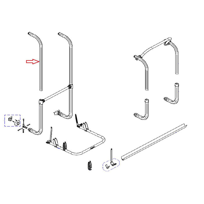 Thule Thule Elite G2 Bovenarm zwart