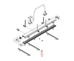 Thule Thule VeloSlide Cap Mounting Rail 6 stuks