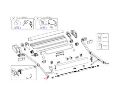 Thule Thule 9200 Bevestingset Knikarmen Lead Rail