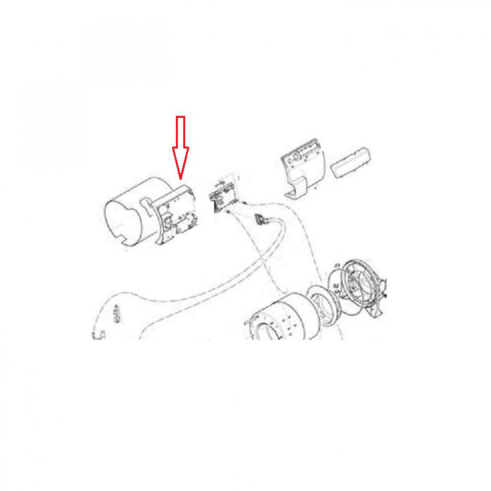 Truma (36)Behuizing electronika. Achterzijde.