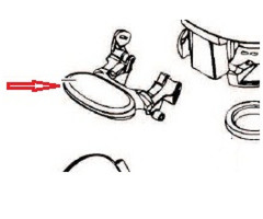 Thetford Thetford Aqua Magic Bravura Doorspoel Pendaal wit