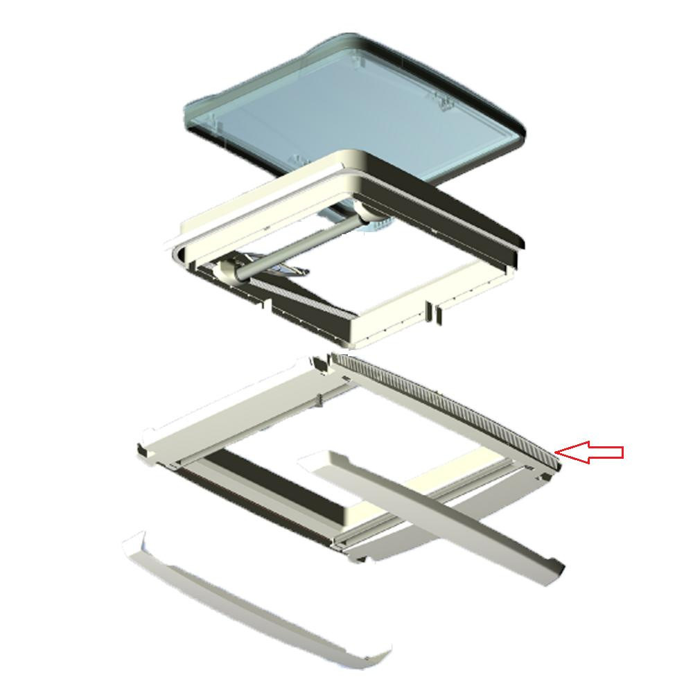 MPK MPK VisionStar M Pro Binnenkader Plissé Wit