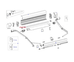 Thule Thule Mainhousing Bottom 8000 6meter