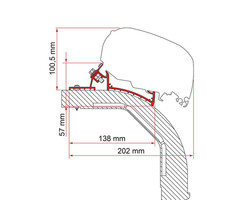 Fiamma Fiamma Arca/Mobilvetta K-Yacht Kit F65/F80