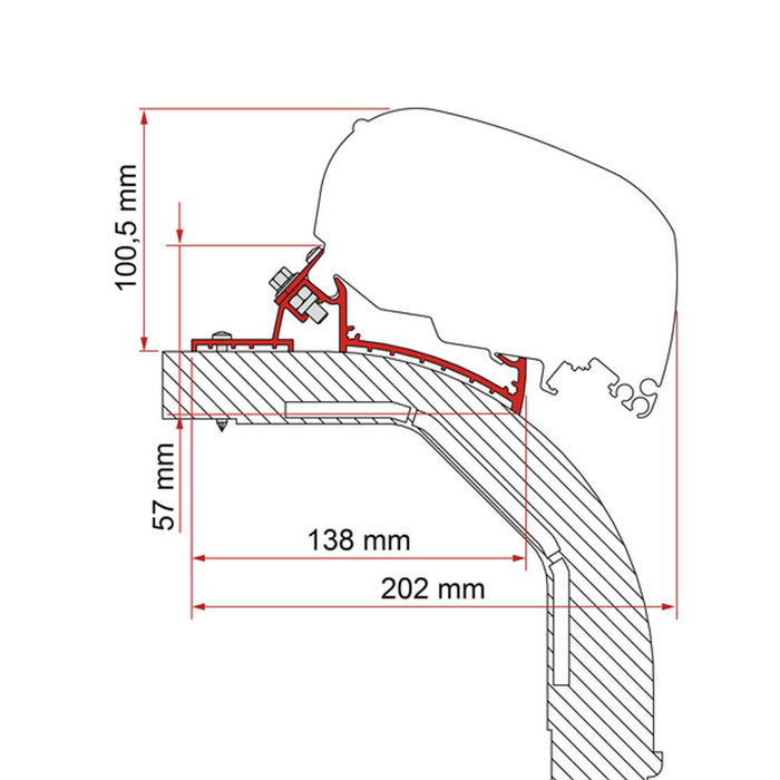 Fiamma Fiamma Arca/Mobilvetta K-Yacht Kit F65/F80