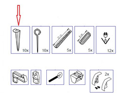 Thule Thule Residence/Panorama Tentharing half rond 10st