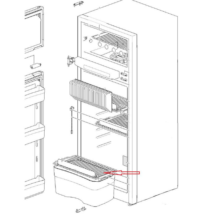 Thetford Thetford N3170 / N3175 Koelkastrooster