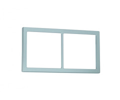 Presto Presto Afdekraam 2-Vaks S-20.000 Chroom Mat