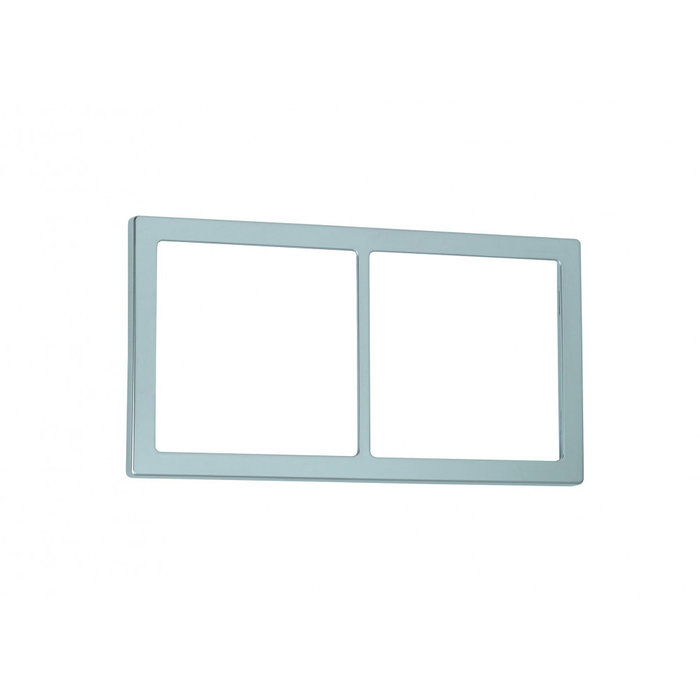 Presto Presto Afdekraam 2-Vaks S-20.000 Chroom Mat