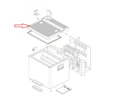 Dometic Dometic RC1600 koelbox deksel
