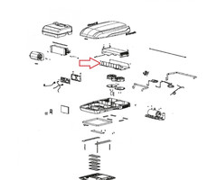 Dometic Dometic B1500S Geleidingsplaat Lucht