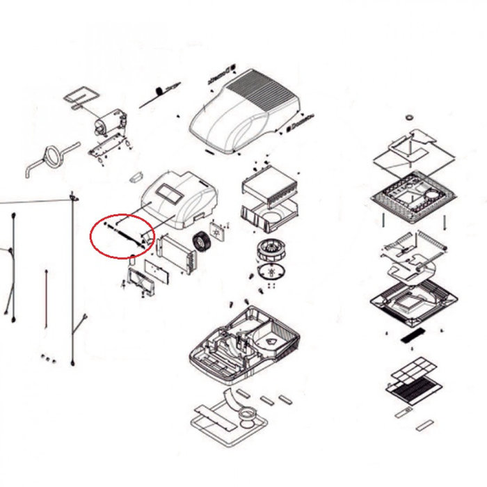 Dometic Dometic Verwarmingselement 230V/800W