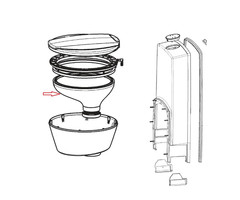 Dometic Dometic CT4110 Toiletpot  Compleet