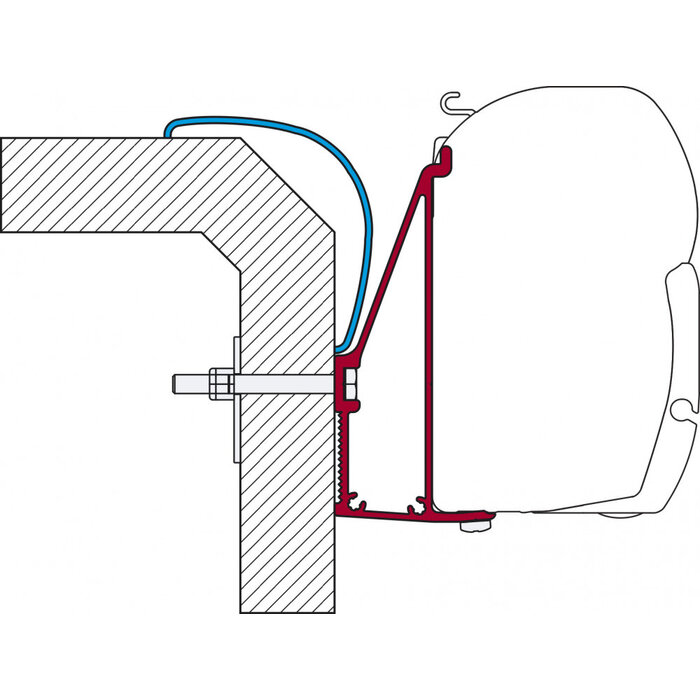 Fiamma Fiamma Rapido Serie 6 Adapter 400 F45