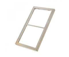 Presto 5 stuks Presto Afdekraam 2-Vaks S-20.000 Chroom Hoogglans