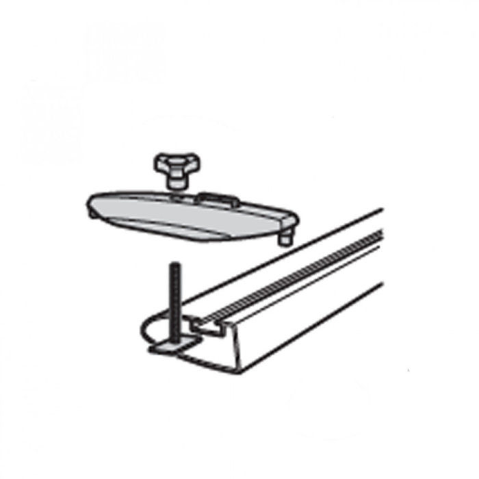 Thule T-track adapter t.b.v. Pacific serie.