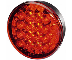 Hella Hella Achterlicht en Remlicht LED Inbouw Rood Glas