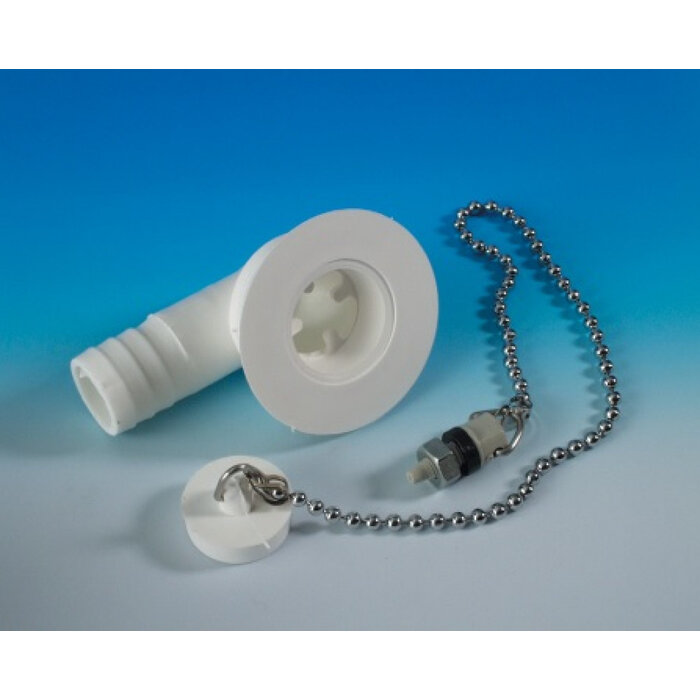 Fjord Outdoor Afvoerplug Vlak Haaks 19mm Compleet