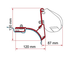 Fiamma Fiamma VW T5/T6 Multivan Transporter Kit H1-L1 >2003 F35
