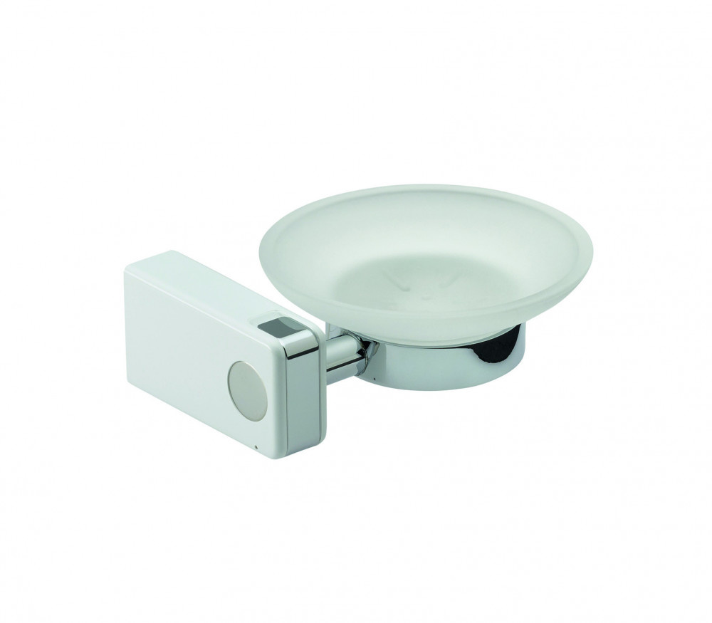 Fjord Outdoor Wand Zeephouder met Glazen Schaal ND-Design