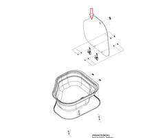 Dometic Dometic CE04 Glasdeksel