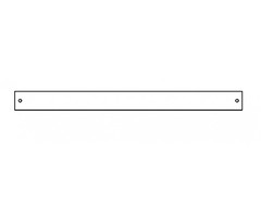 Campking Campking rechte buis 28 mm. 90 cm. : CFRP