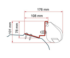 Fiamma Fiamma Ford Custom Capcoast/Capland/Caplife Kit F35