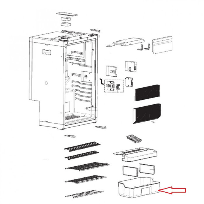 Dometic Dometic RMS8400 Groentebak