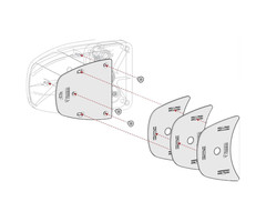 Fiamma Fiamma Kit Spacer Safe Door >2017 Grijs