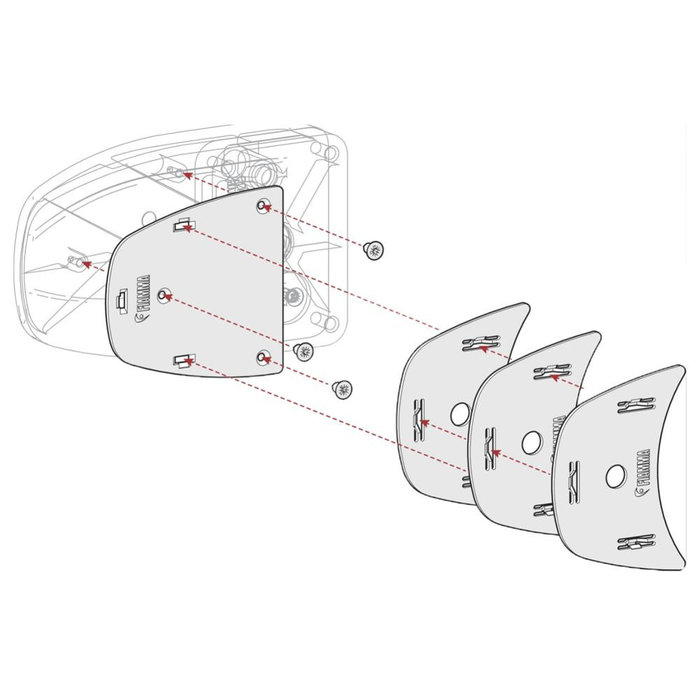 Fiamma Fiamma Kit Spacer Safe Door >2017 Grijs