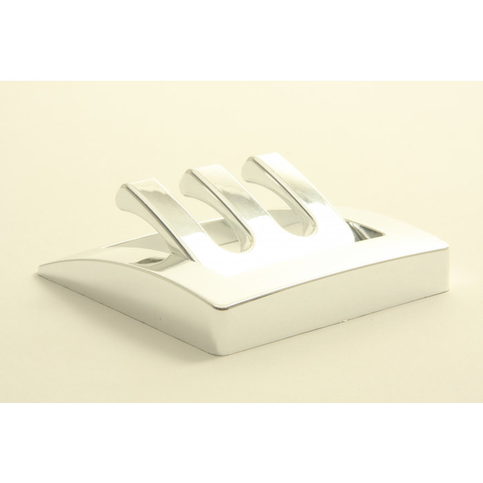 FjordOutdoor Kapstok 3-Haaks Inklapbaar Hoogglans Chroom