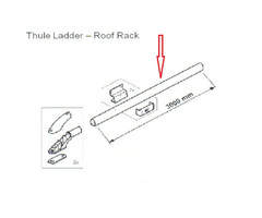 Thule Thule Oval Tube L=3,0m Geanodiseerd