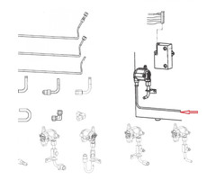 Dometic Dometic RM8551 Gastoevoerbuis Compl, D=4,75