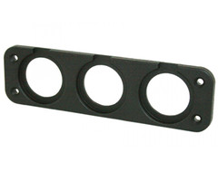 FjordOutdoor Power Line Afdekraam 3-Vaks Inbouw Zwart