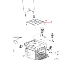 Thetford Thetford Triplex Fornuis Pannendrager