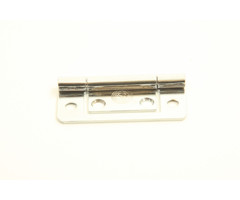 FjordOutdoor Scharnier 2-50mm vlak chroom à 2 st.