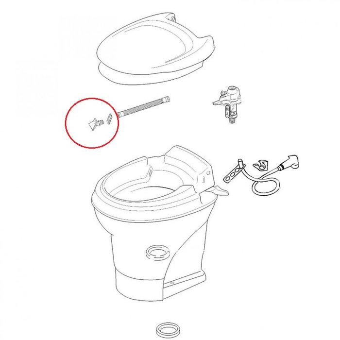 Thetford Thetford Aqua Magic V Nozzle