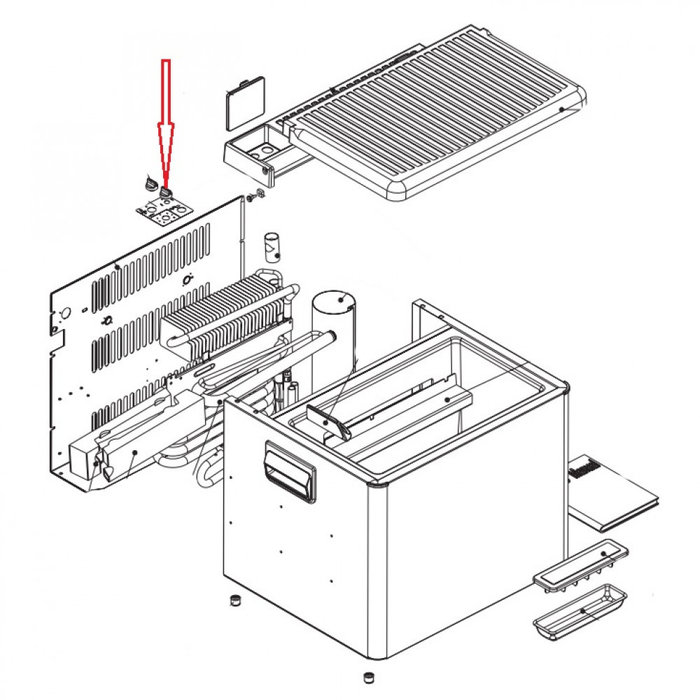 Dometic Dometic Draaiknop Thermostaat RC1200