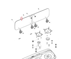 Dometic Dometic Glasdeksel Links MO9202 / MO9222